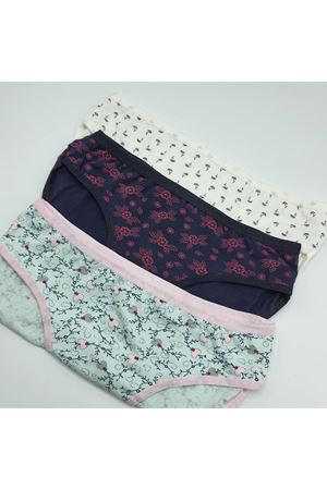 Üçlü Kadın Slip L Beden