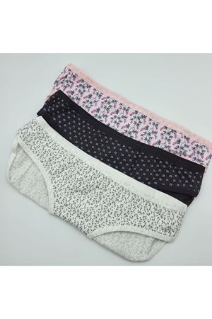 Üçlü Kadın Slip S-M Beden