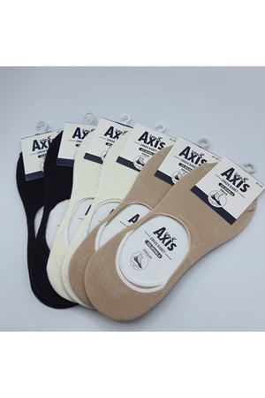 Altılı Erkek Babet Çorap Siyah Krem Bej