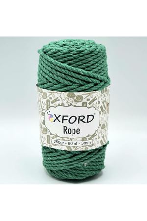 Oxford Rope 3mm 009 Zümrüt Yeşili