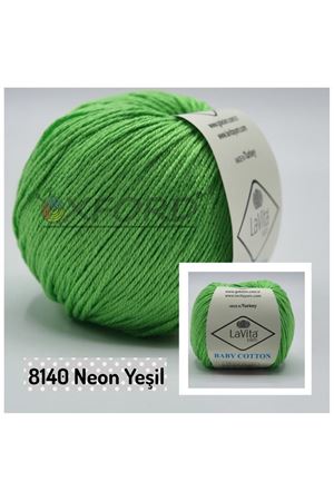 Lavita Baby Cotton 8140 Neon Yeşil