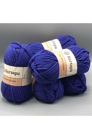 Kartopu Elite Wool Grande 5'li Paket K1624 Saks