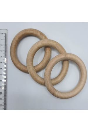 Ahşap Çıngırak Halkası 70 mm