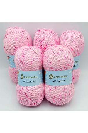 Lady Yarn Macaron 5799 Pembe