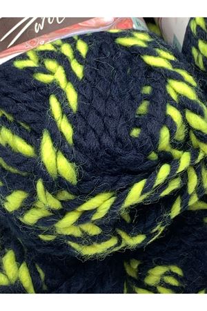 İhrac Fazlası 5'li Paket 500 -530 gr Yünlü Makarna Hırkalık Ebruli 564