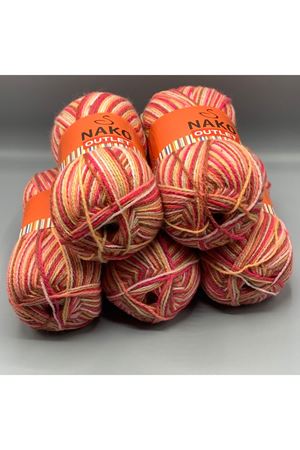 Outlet 5'ii Paket 720-740 gr İnce Akrilik Ebruli 748