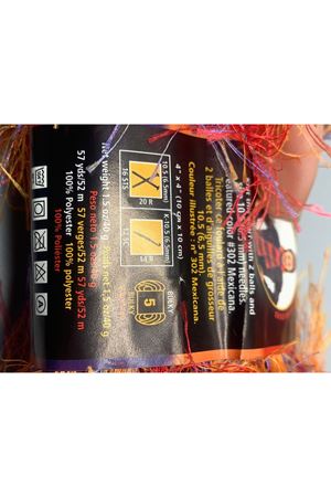 3 x 40 GRAM Lüks Sakallı İp Kırmızı/Sarı/Mavi