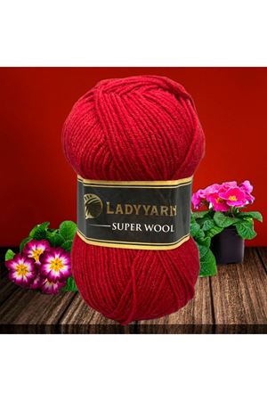 Lady Yarn Super Wool NW016 Kırmızı