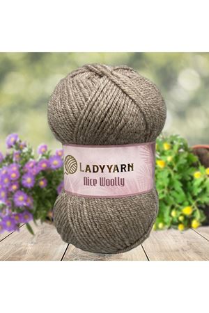 Lady Yarn Nice Woolly NW004 Sütlükahve