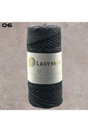 Lady Yarn Miss 06 Antrasit