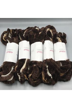 İhrac Fazlası 5'li Paket 500 gr Şal İpi Kadife Kahve 973