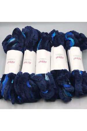 İhrac Fazlası 5'li Paket 500 gr Şal İpi Kadife Lacivert 972 