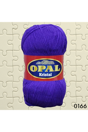 Opal Kristal Lif İpi 0166 Mor