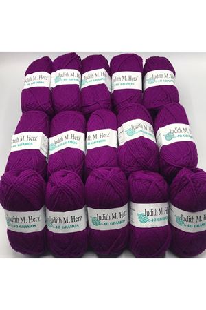 İhrac Fazlası 1 Kilo 25'li Paket 40 gram Akrilik - 1050 Menekşe 