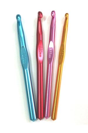 Renkli Metal Örgü Tığı 8 mm