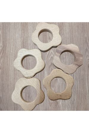 Ahşap Diş Kaşıyıcı Çiçek