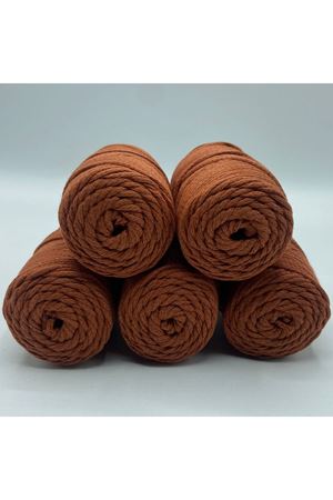 Stok Fazlası 500 gram Cotton Makrome Tarçın SF374