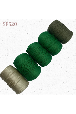 Stok Fazlası 400 gram PP No:4 Makrome Mix SF520