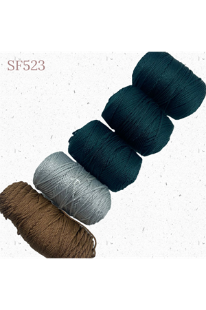 Stok Fazlası 350 gram PP No:4 Makrome Mix SF523