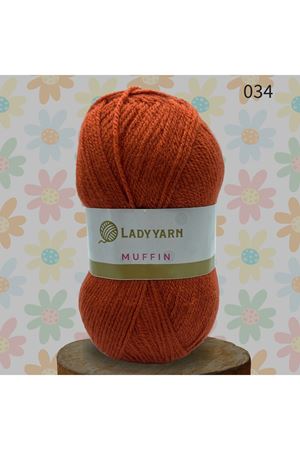 Lady Yarn Muffin 034 Kiremit