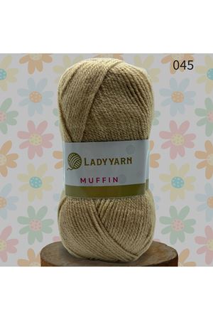Lady Yarn Muffin 045 Koyu Nohut