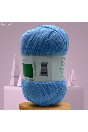 İhrac Fazlası Yumak 150 gram Akrilik Bebe Mavi 11446