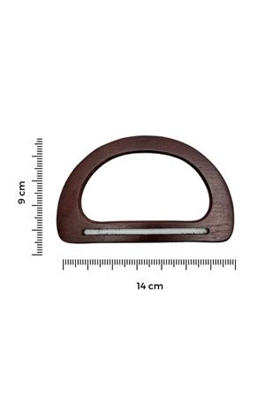 İthal Ahşap Çanta Sapı 14x9 Venge 08