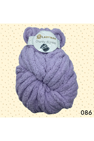 Lady Yarn Chunky Blanket 086 Leylak