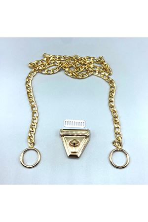 Metal Çanta Seti Altın