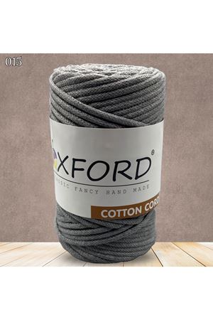 Oxford Cotton Cord 015 Orta Gri