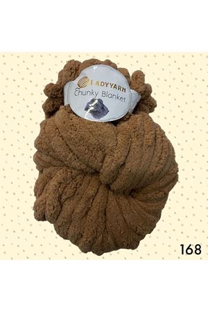 Lady Yarn Chunky Blanket 168 Türk Kahvesi