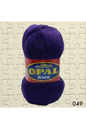 Opal Kristal Lif İpi 049 Mor