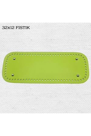 Dikişli Perçinli Çanta Tabanı 32x12 Fıstık