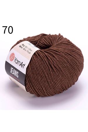 Yarnart Jeans 70 - Çikolata Kahve