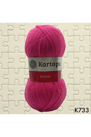 Kartopu Kristal Lif İpi K733 Fuşya