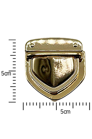 Basmalı Çanta Kilidi 5 x 5 cm Altın