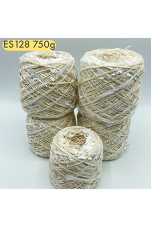 Stok Fazlası Paket 750gr 2kat Kelebek Floşlu Cotton Melanj ES128