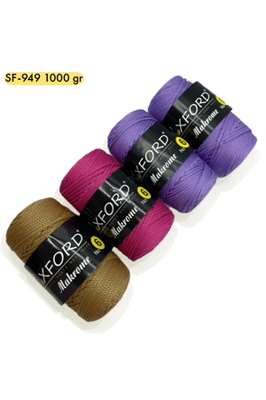 Stok Fazlası 1000 gram PP No:6 Makrome Mix SF949