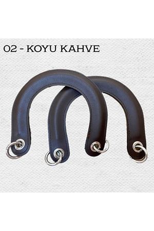 Dior Çanta Sapı Suni Deri Halkalı 02 Koyu Kahve 