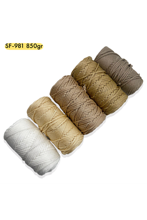 Stok Fazlası 850gr No:6 Makrome Mix SF981