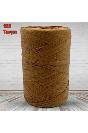 Rafya İp Yumuşak Rafya 150 gram 103 Tarçın