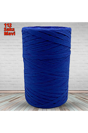 Rafya İp Yumuşak Rafya 150 gram 112 Saks Mavi