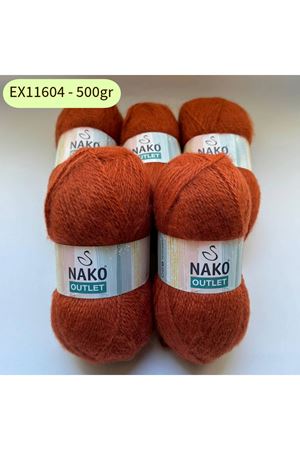 Outlet 5'li Paket 500 gr Angora Akrilik Tarçın EX11604