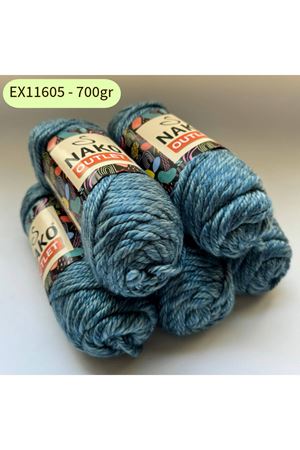 Outlet 5'li Paket 700 gr Kalın Akrilik Ebruli EX11605