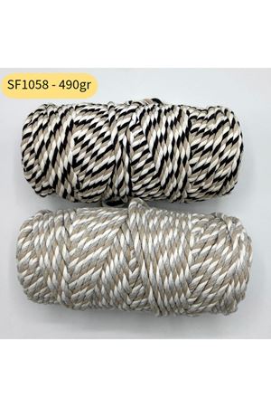 Stok Fazlası 490gr Tarama Makrome Colored Mix SF1058