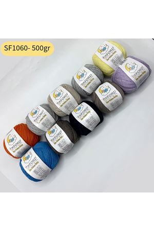 Stok Fazlası Eco Cotton Baby 10'lu Paket 500 gram Mix SF1060