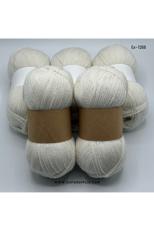 İhrac Fazlası 5'li Paket 500 gr İnce Akrilik Ekru 1268 