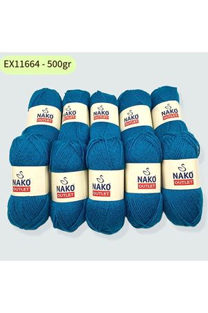 Outlet 10'lu Paket 500 gr Akrilik Koyu Turkuaz EX11664
