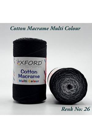 Cotton Macrame Multi Colour Renk No: 26