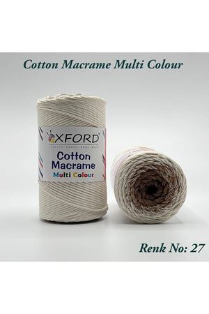 Cotton Macrame Multi Colour Renk No: 27